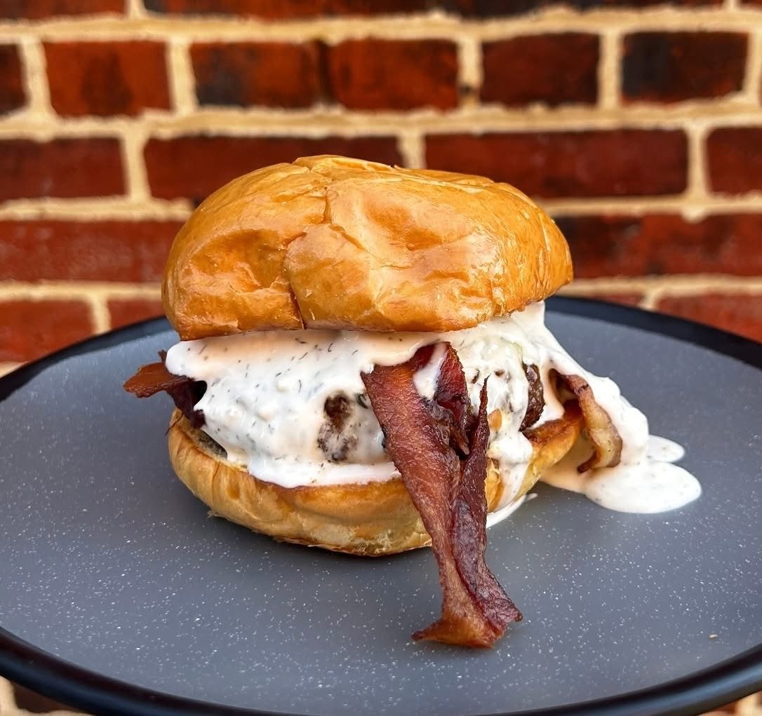 Bacon and Blue Burger
